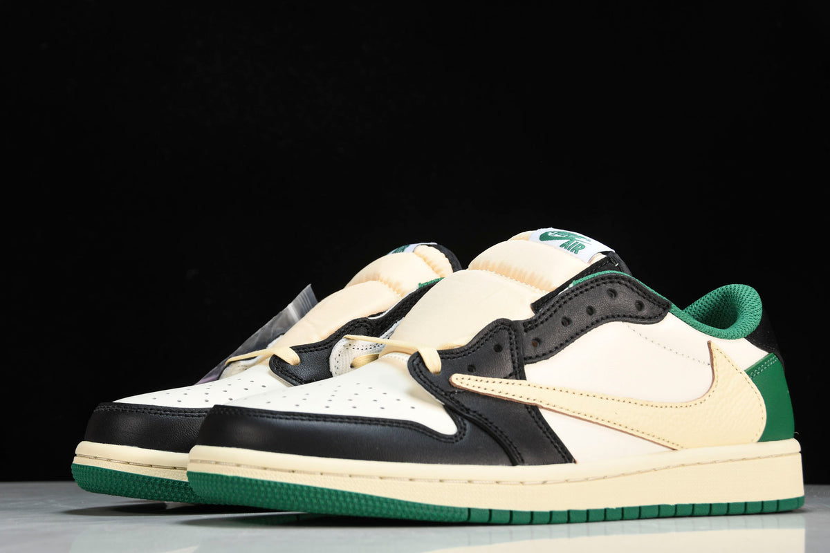 Travis Scott X AJ1 Low X Fragment Design ‘Pine Green’ (Unreleased ...