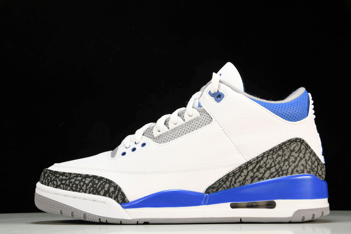 AJ3 Retro 'Racer Blue' Drip Locker Global