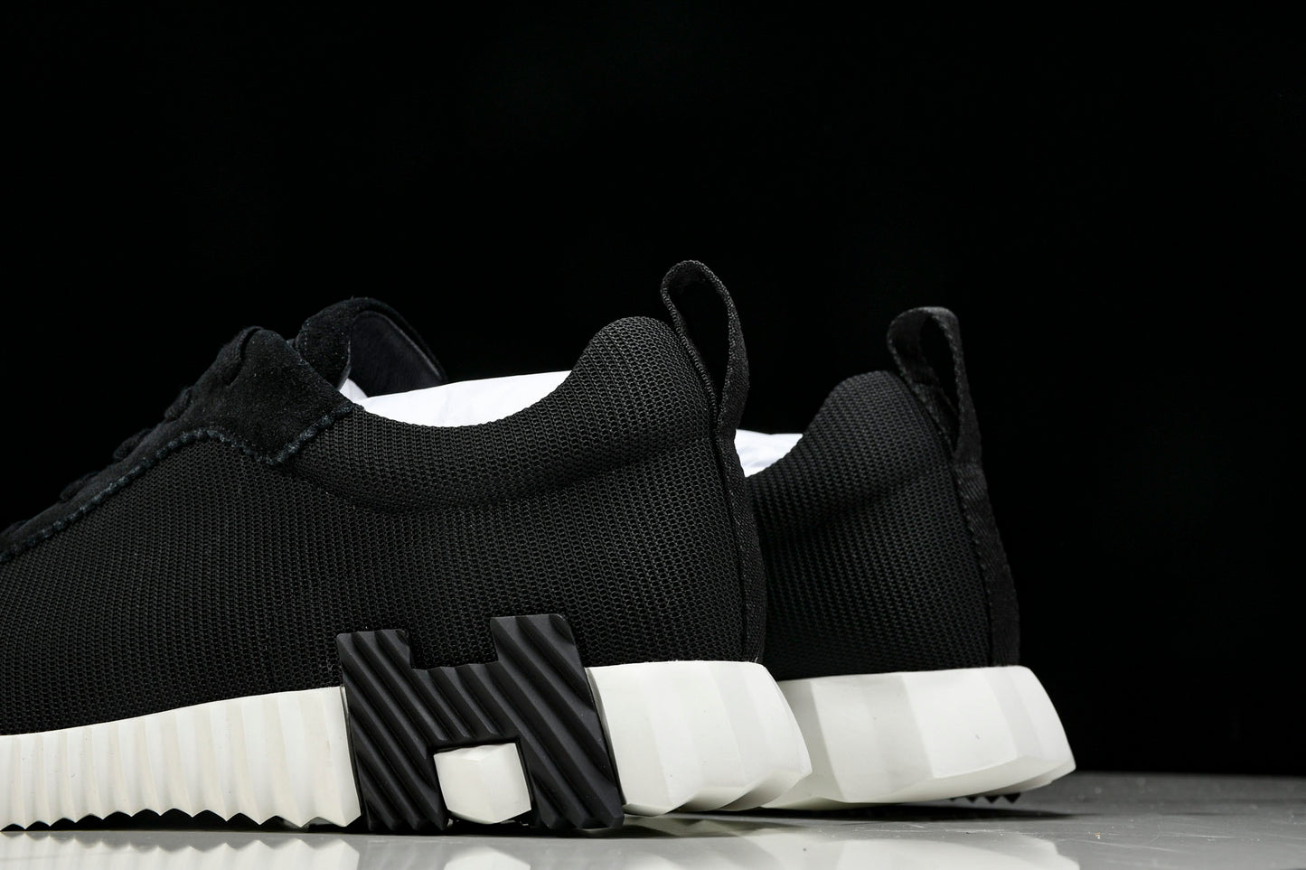 Hermès Bouncing Sneaker 'Noir Blanc'