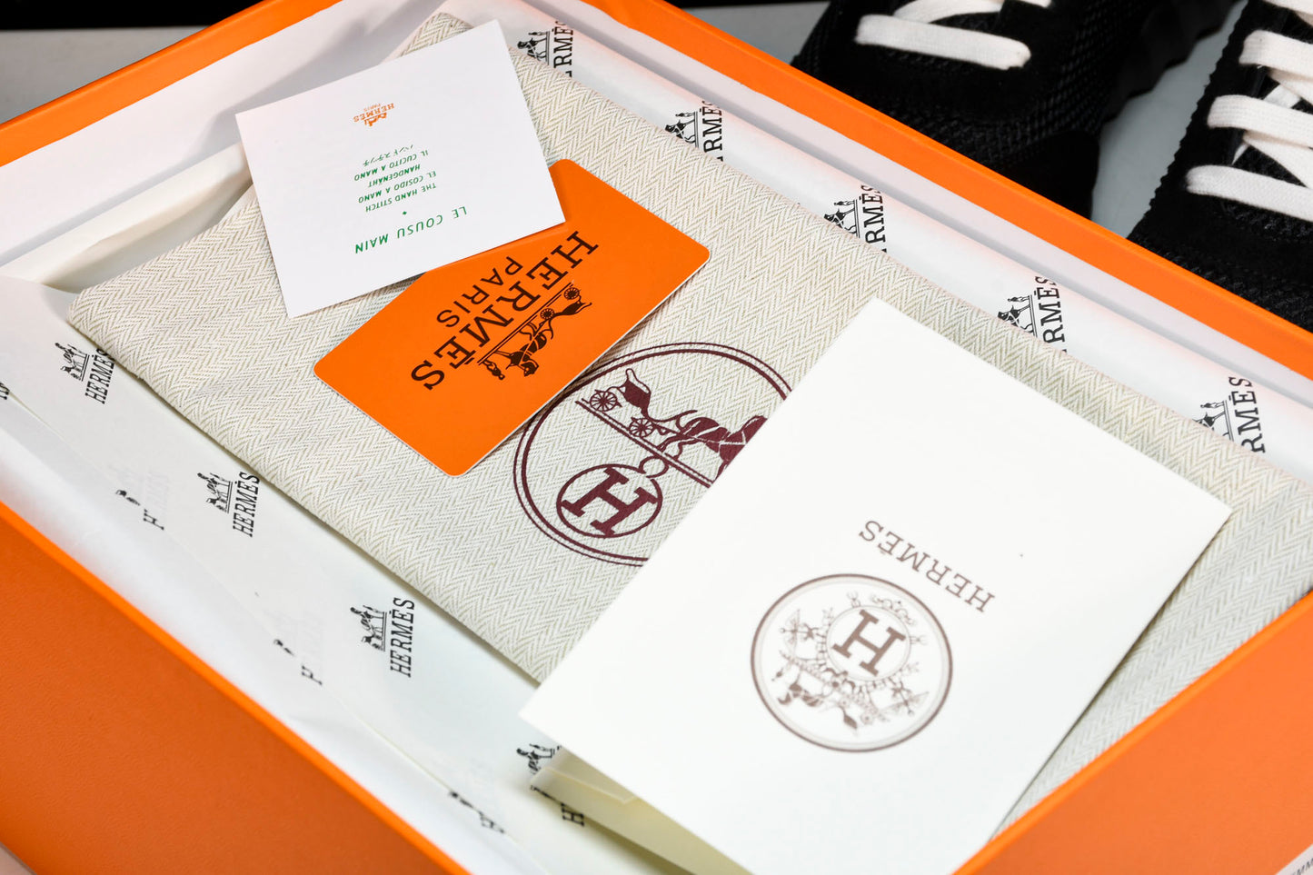 Hermès Bouncing Sneaker 'Noir'