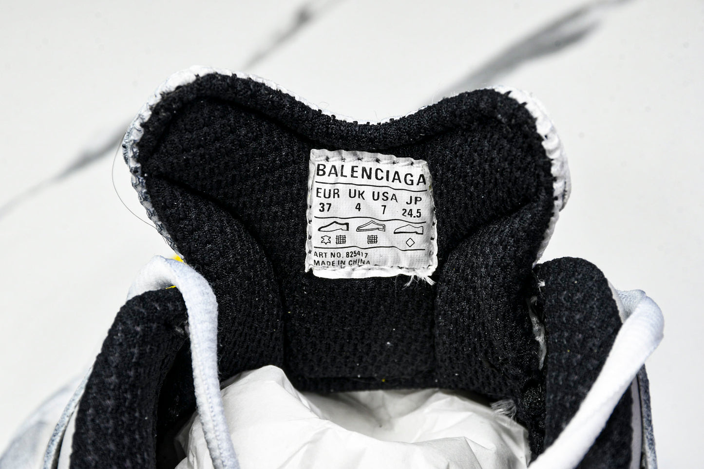 Вalenciaga Monday Shoe 'White Yellow'
