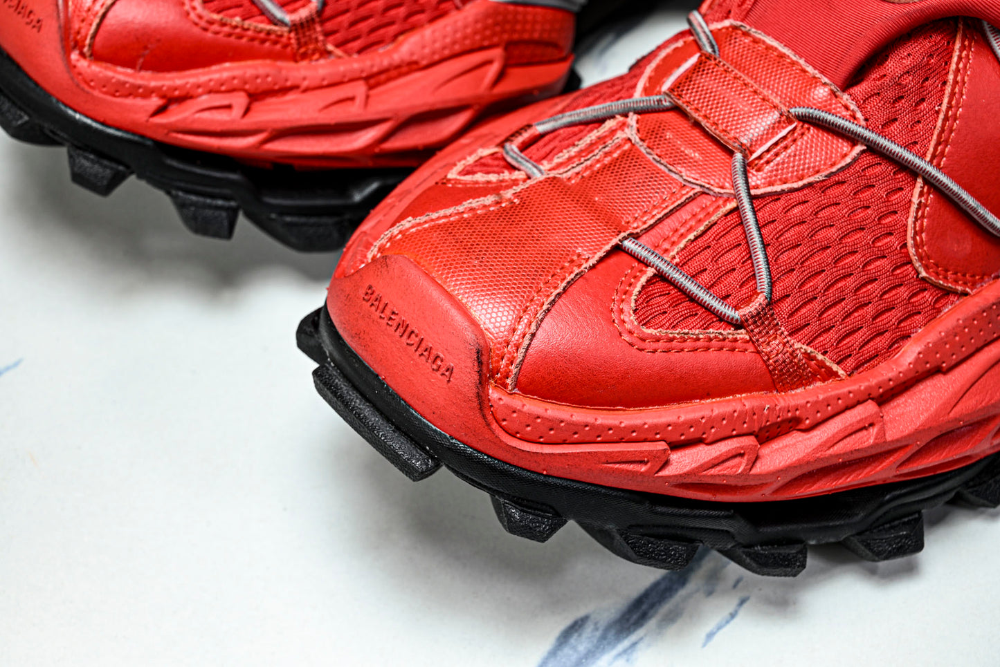 Вalenciaga Hike Sneaker 'Red Black'