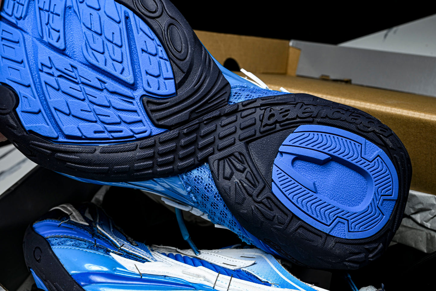 Вalenciaga Soleless Sneaker 'Blue'