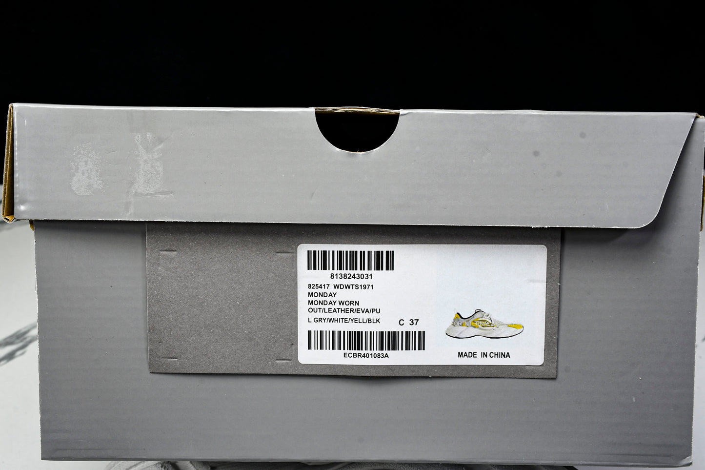 Вalenciaga Monday Shoe 'White Yellow'