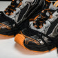 3XL Sneaker 'Black Orange Grey'