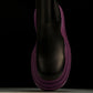 Вottega Veneta Tire Chelsea Boots 'Black Purple'