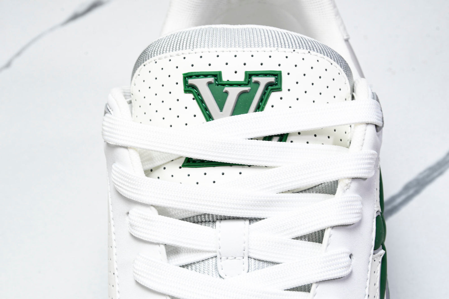 Louis Vuittоп Trainer Low Velcro Strap 'Perforated Green'