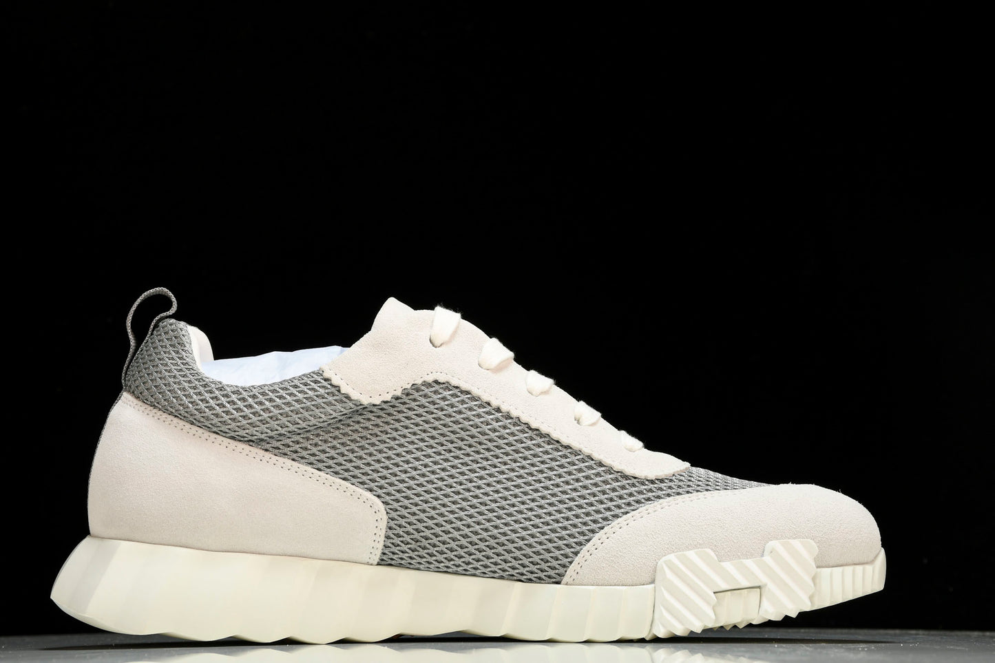 Hermès Bouncing Sneaker 'Gris Lulea Blanc'