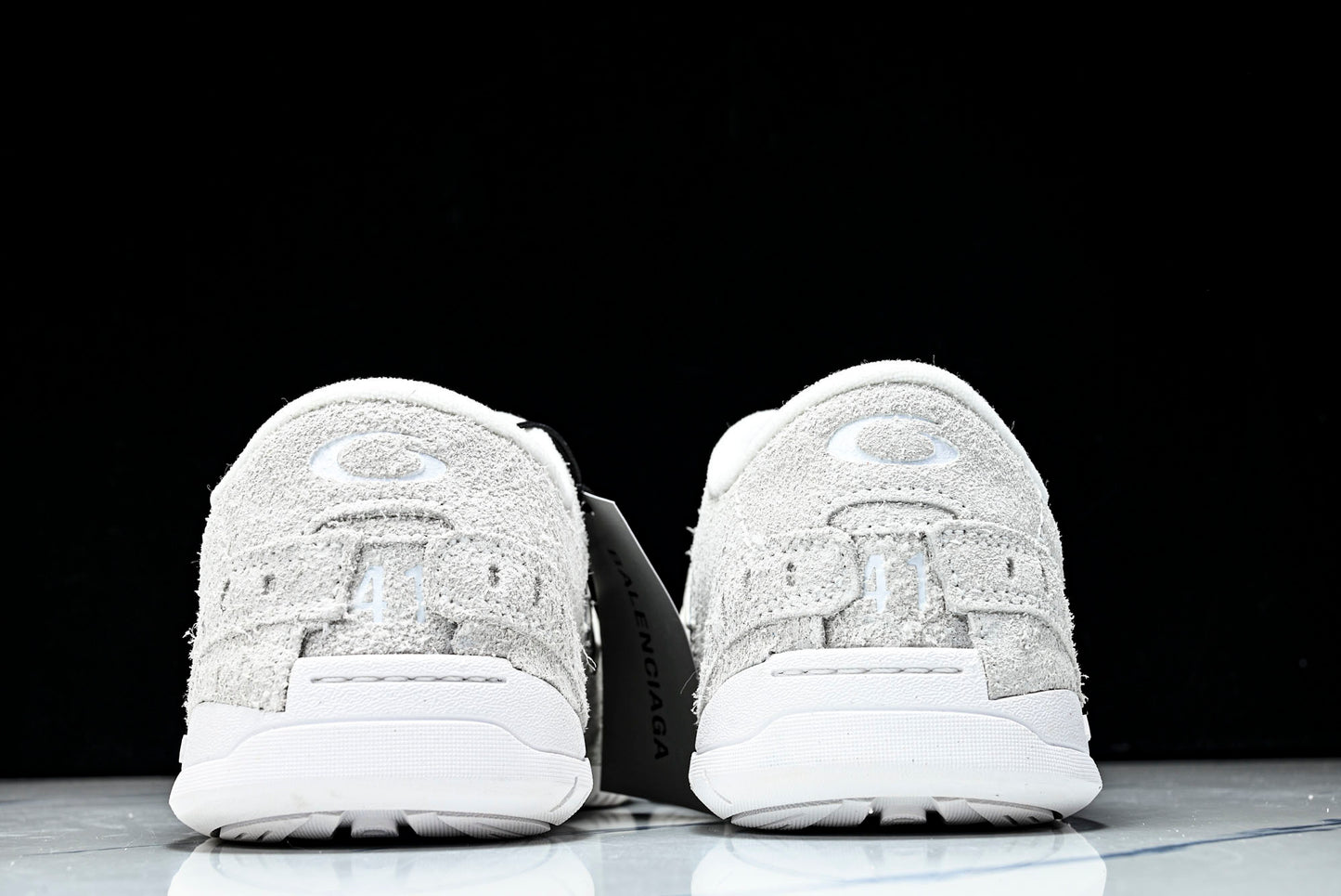 Вalenciaga Hamptons Suede Sneaker 'Off-White'
