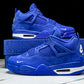 Nigel Sylvester x AJ4 Retro OG Brick by Brick 'Blue' (Unreleased)