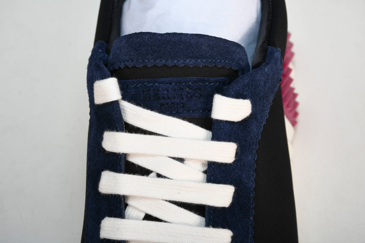 Hermès Bouncing Sneaker 'Noir Bordeaux'