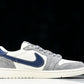Travis Scott AJ1 Low x Fragment 'Grey Navy' (Custom)