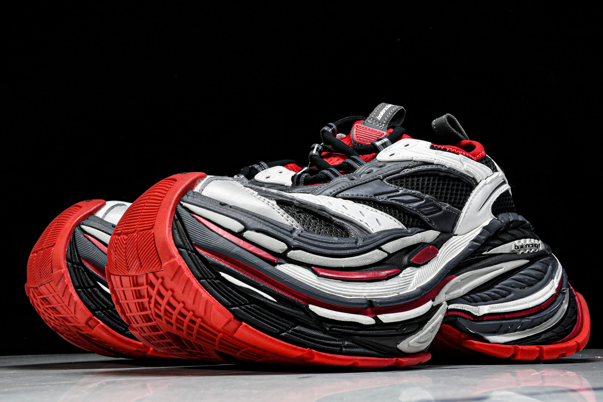 Вalenciaga Platform Sneaker 'Black Grey Red'