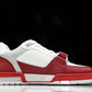 Louis Vuittоп Trainer Low Velcro Strap 'Perforated Red'