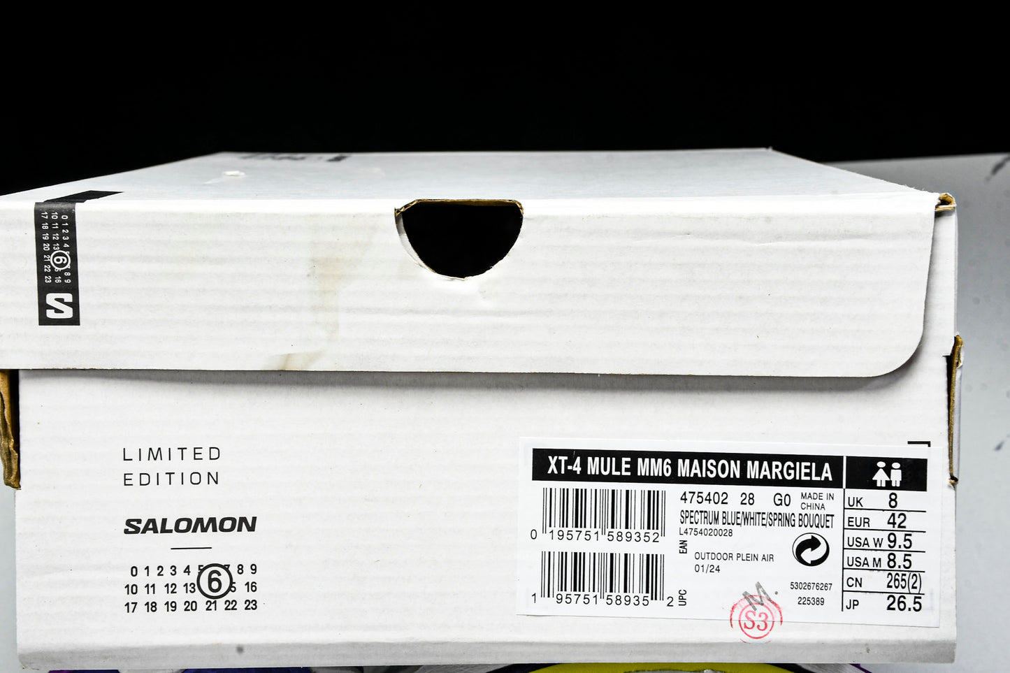Salomon x MM6 Maison Margiela XT-4 Mule 'Spectrum Blue White'