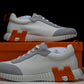 Hermès Bouncing Sneaker 'Blanc Orange Gris'