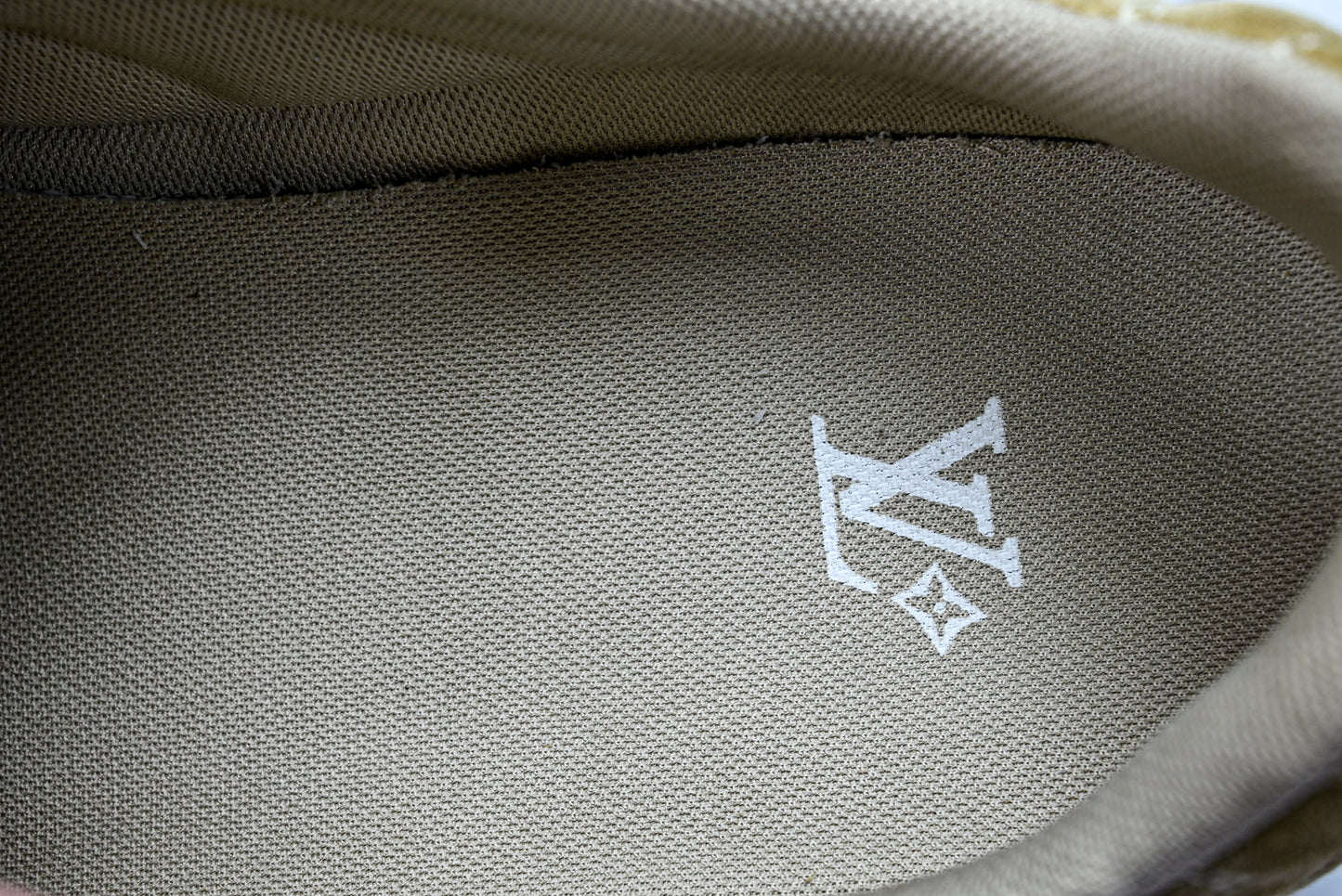 Louis Vuittоп Footprint Football Sneaker 'Beige Suede'