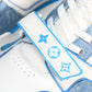 Louis Vuittоп Trainer Low Velcro Strap 'Monogram Denim Blue'