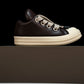 Rick Owens Luxor Jumbo Lace Padded Low 'Black'