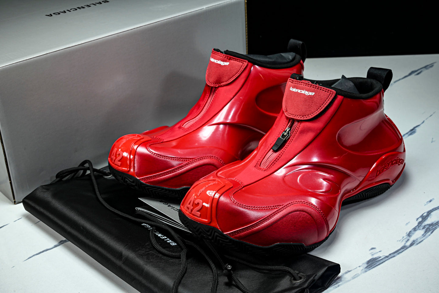 Вalenciaga Basketball Sneaker 'Red'