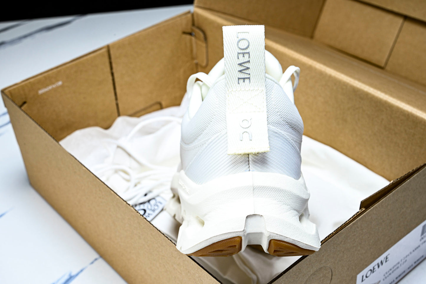 LOEWE × ON Cloudtilt 2.0 'All White Gum'