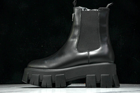 Prada Monolith Chelsea Boots 'Black'