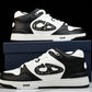 D1or B57 Mid-Top "Black White'