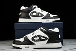 D1or B57 Mid-Top "Black White'