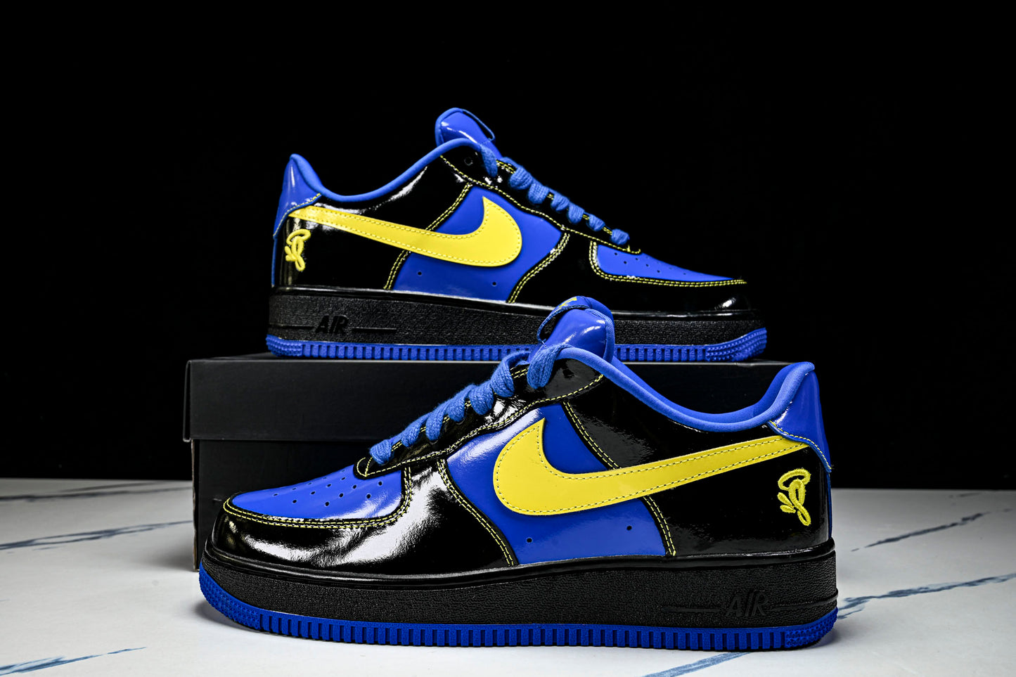 Central Cee Syna x AF1 Low 'Racer Blue Optic Yellow' (Friends & Family)