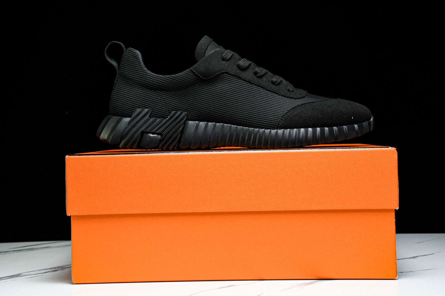 Hermès Bouncing Sneaker 'Triple Black'