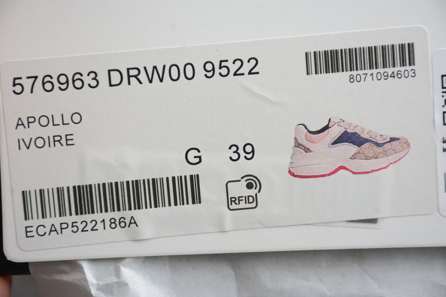 Guссi Rhyton 'Beige White Pink'