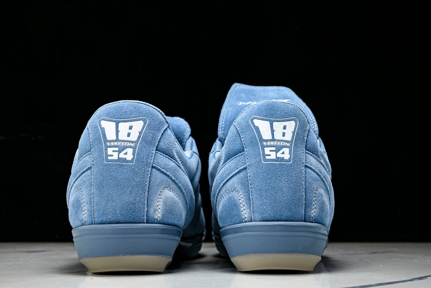 Louis Vuittоп Footprint Football Sneaker 'Blue Suede'