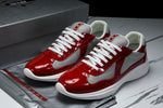 Prada America's Cup Sneaker 'Red Silver'