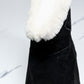 Prada Suede Booties 'Black'