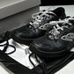Вalenciaga Hamptons Worn-Out Sneaker 'Black'