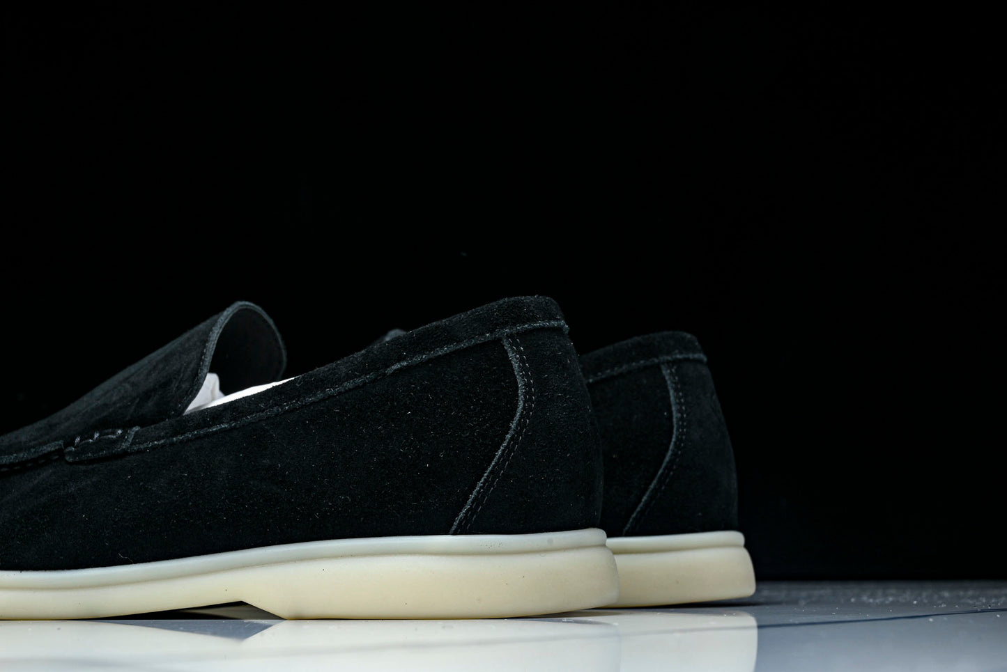 Loro Piana Summer Walk Loafer 'Black'