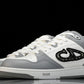 D1or B57 Mid-Top "Grey White'