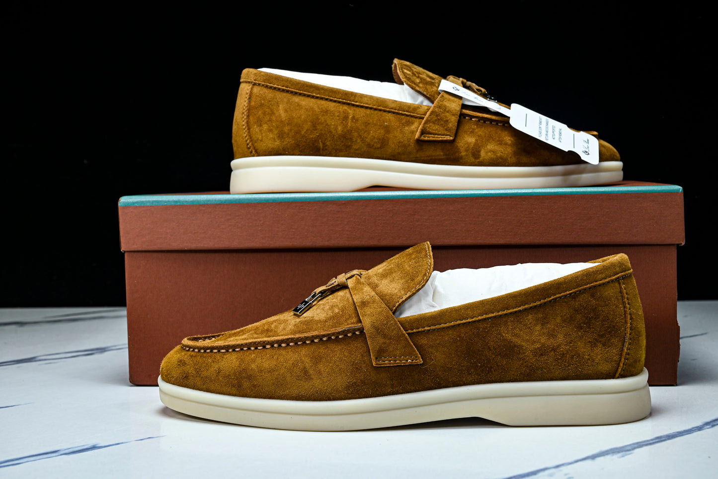 Loro Piana Summer Charms Walk Loafer 'Cocoa Brown'