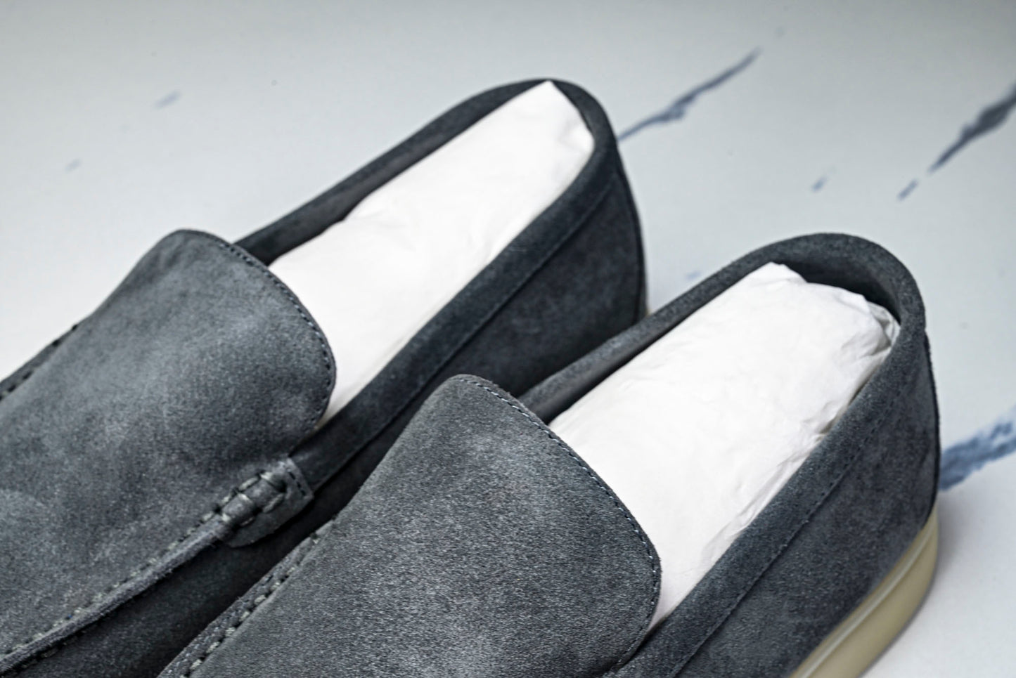 Loro Piana Summer Walk Loafer 'Charcoal'