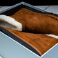 Prada Suede Booties 'Brown'