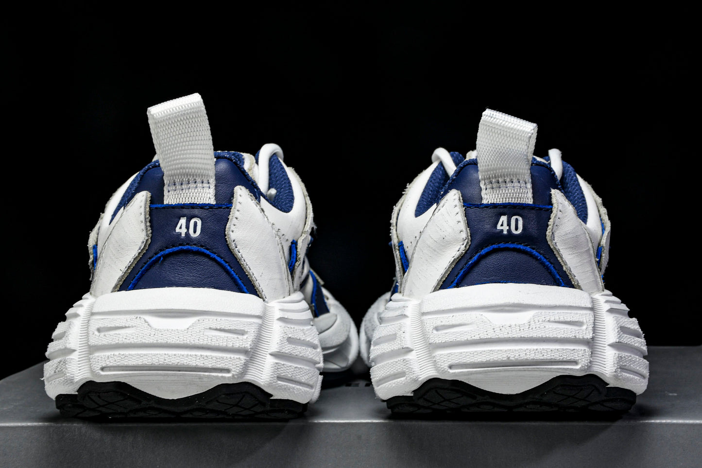 Вalenciaga Monday Shoe 'White Navy'