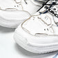 Вalenciaga Hamptons Worn-Out Sneaker 'White Blue'