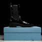 Prada Patent Chelsea Boots 'Black'