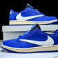 Travis Scott x Fragment AJ1 Low ‘Reverse Sail Military Blue’ (Unreleased)
