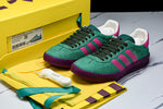 Guссi x Gazelle 'Green GG Monogram'