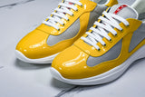 Prada America's Cup Sneaker 'Yellow Silver'