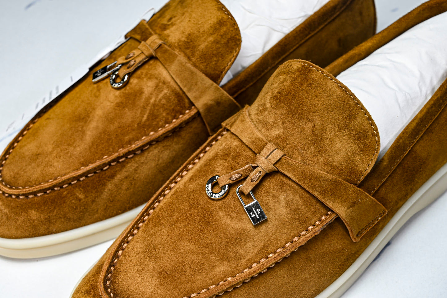 Loro Piana Summer Charms Walk Loafer 'Cocoa Brown'