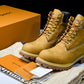 Louis Vuittоп x Timberland 6 Inch Ankle Boot 'Wheat Monogram'