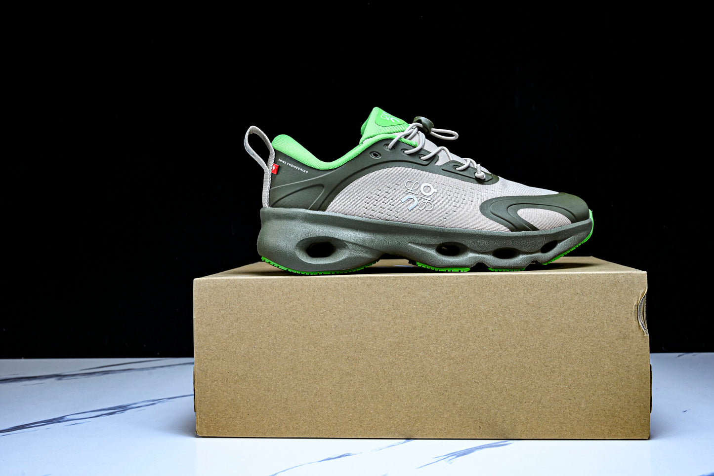 LOEWE × ON Cloudsolo 'Khaki Green Sand'
