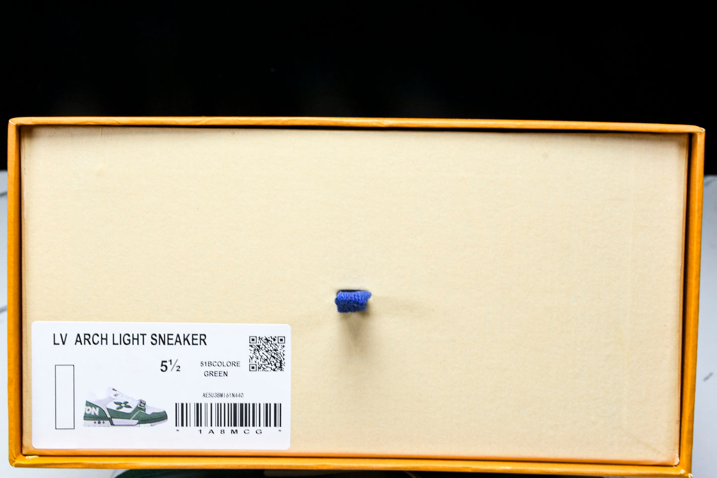 Louis Vuittоп Trainer Low Velcro Strap 'Perforated Green'